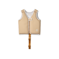 Liewood Dove Swim Vest Stripe Sandy/golden caramel