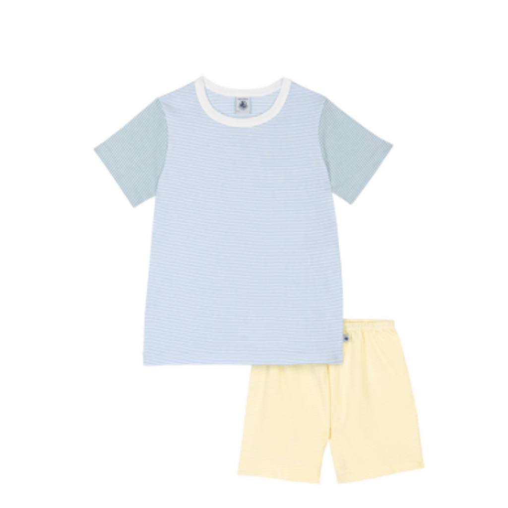 Petit Bateau Pyjacourt A0F8X Jasmin/Multico ss26