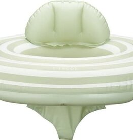 Liewood Dawn Baby Printed Swim Ring - Stripe Dusty Mint