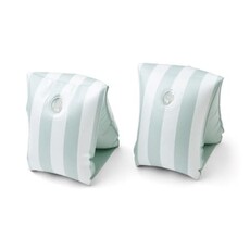Liewood Shirley Printed Swim Wings 2-pack - Stripe Dusty Mint