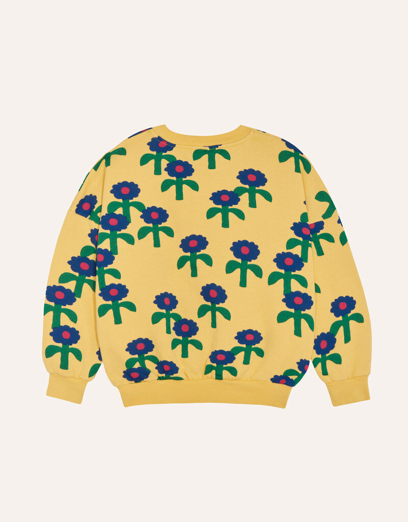 The Campamento Blue Daisies Allover Sweatshirt aw26