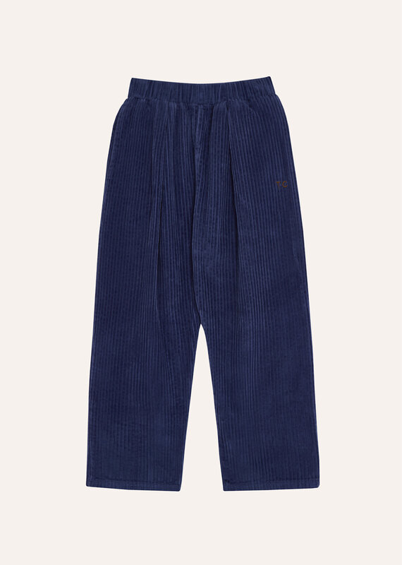 The Campamento Blue Corduroy Trousers aw26