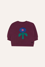The Campamento Big Blue Daisy Baby Sweatshirt aw26