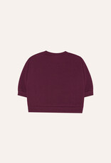 The Campamento Big Blue Daisy Baby Sweatshirt aw26
