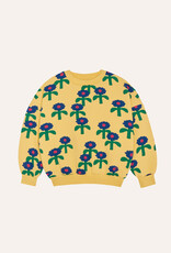 The Campamento Blue Daisies Allover Sweatshirt aw26