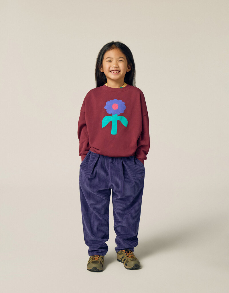The Campamento Big Blue Daisy Sweatshirt aw26