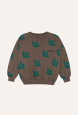 The Campamento Snakes Brown Sweatshirt aw26