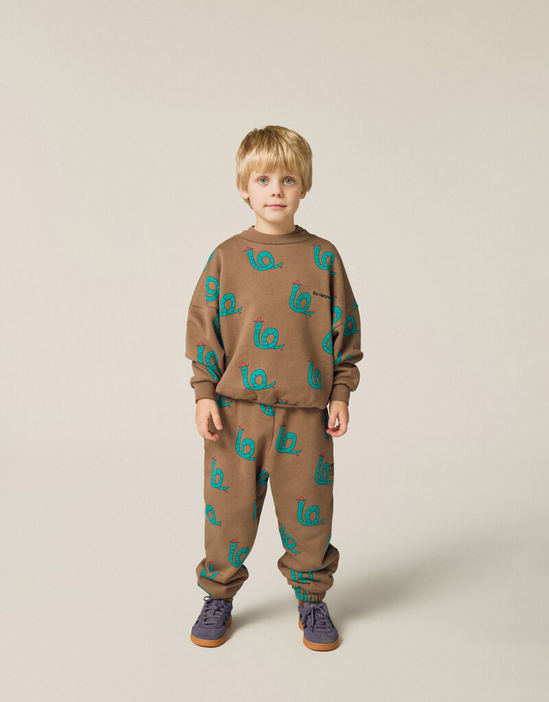 The Campamento Snakes Brown Sweatshirt aw26