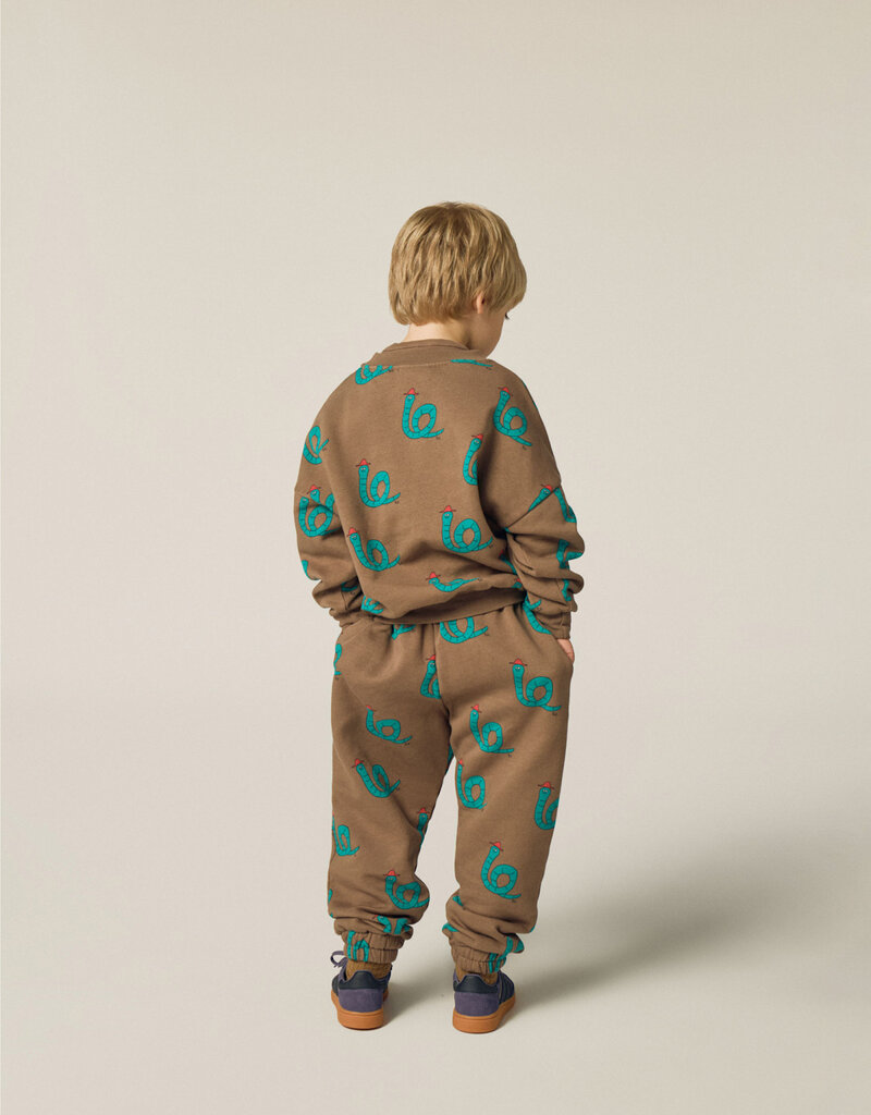 The Campamento Snakes Brown Sweatshirt aw26