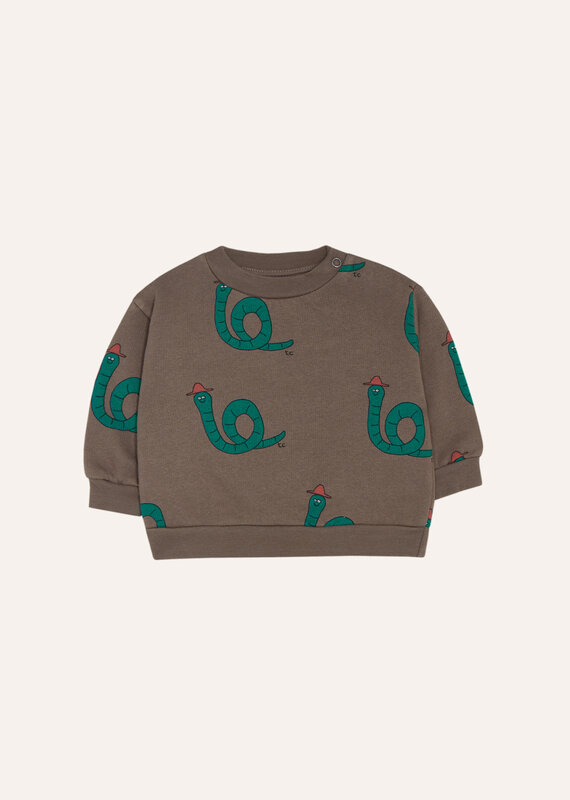 The Campamento Snakes Baby Sweatshirt aw26