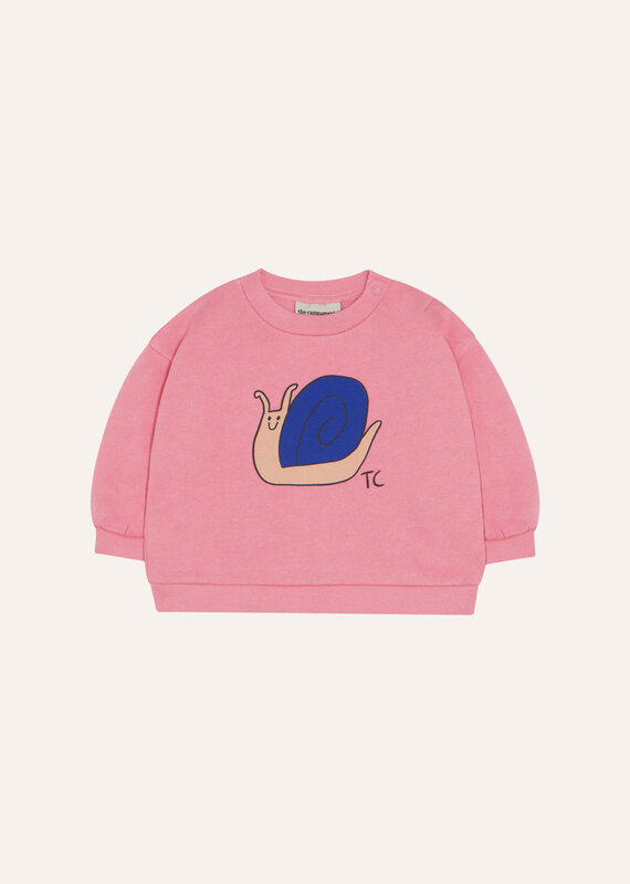 The Campamento Snail Baby Sweatshirt aw26