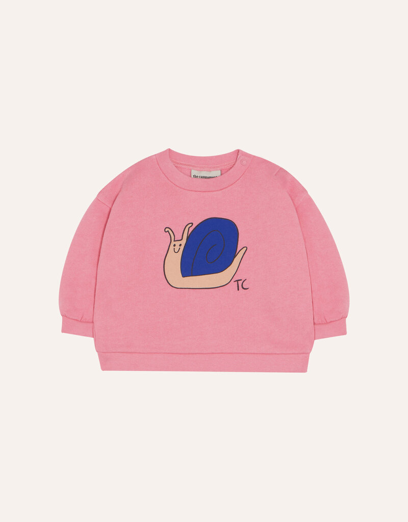 The Campamento Snail Baby Sweatshirt aw26