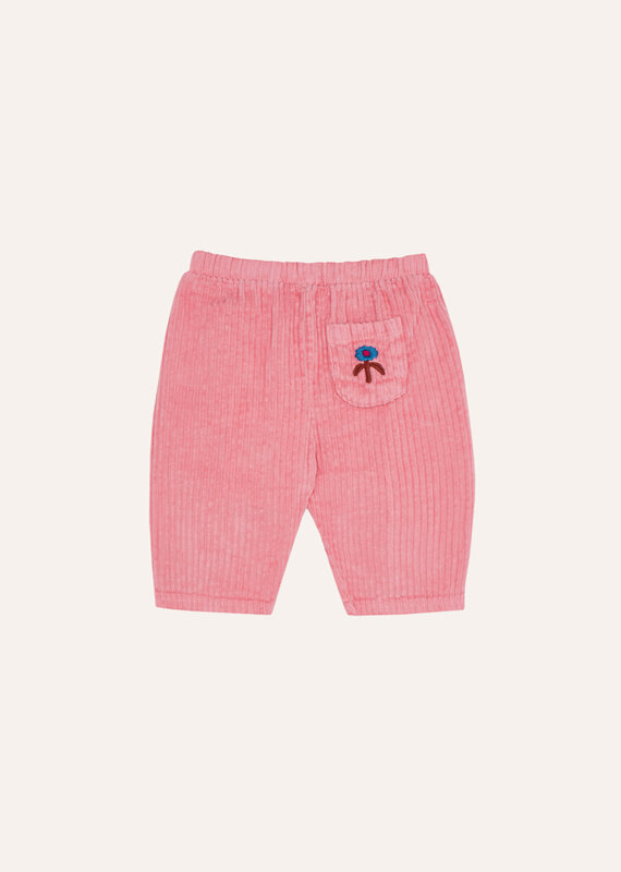 The Campamento Pink Corduroy Baby Trousers aw26