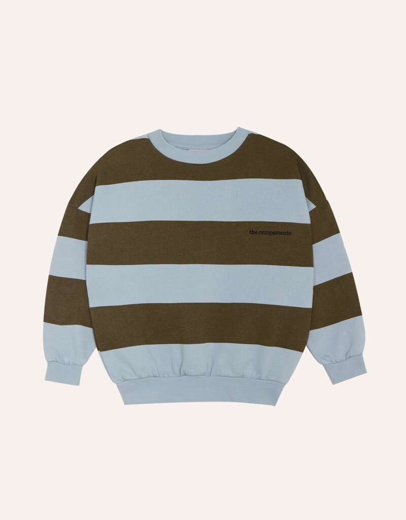 The Campamento Blue Stripes Sweatshirt aw26
