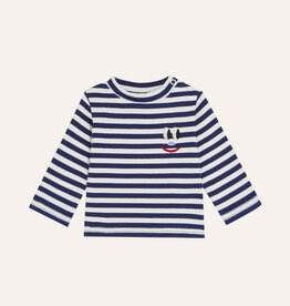 The Campamento Blue Stripes Baby Tshirt aw26