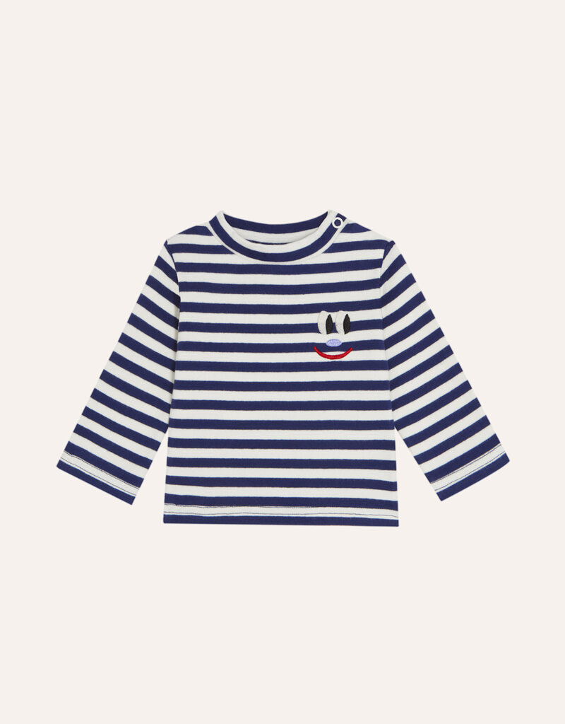 The Campamento Blue Stripes Baby Tshirt aw26