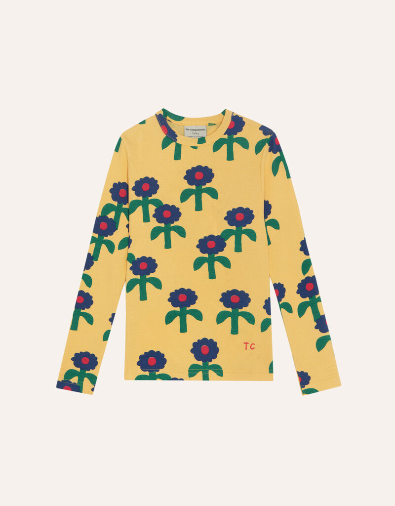 The Campamento Blue Daisies Allover Tshirt aw26
