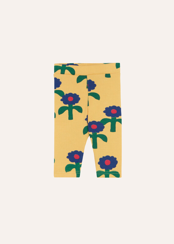 The Campamento Blue Daisies Baby Leggings aw26