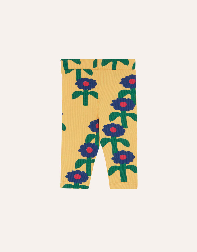 The Campamento Blue Daisies Baby Leggings aw26