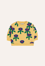 The Campamento Blue Daisies Baby Sweatshirt aw26