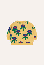 The Campamento Blue Daisies Baby Sweatshirt aw26