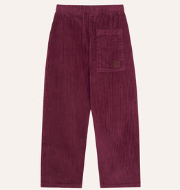 The Campamento Burgundy Corduroy Trousers aw26