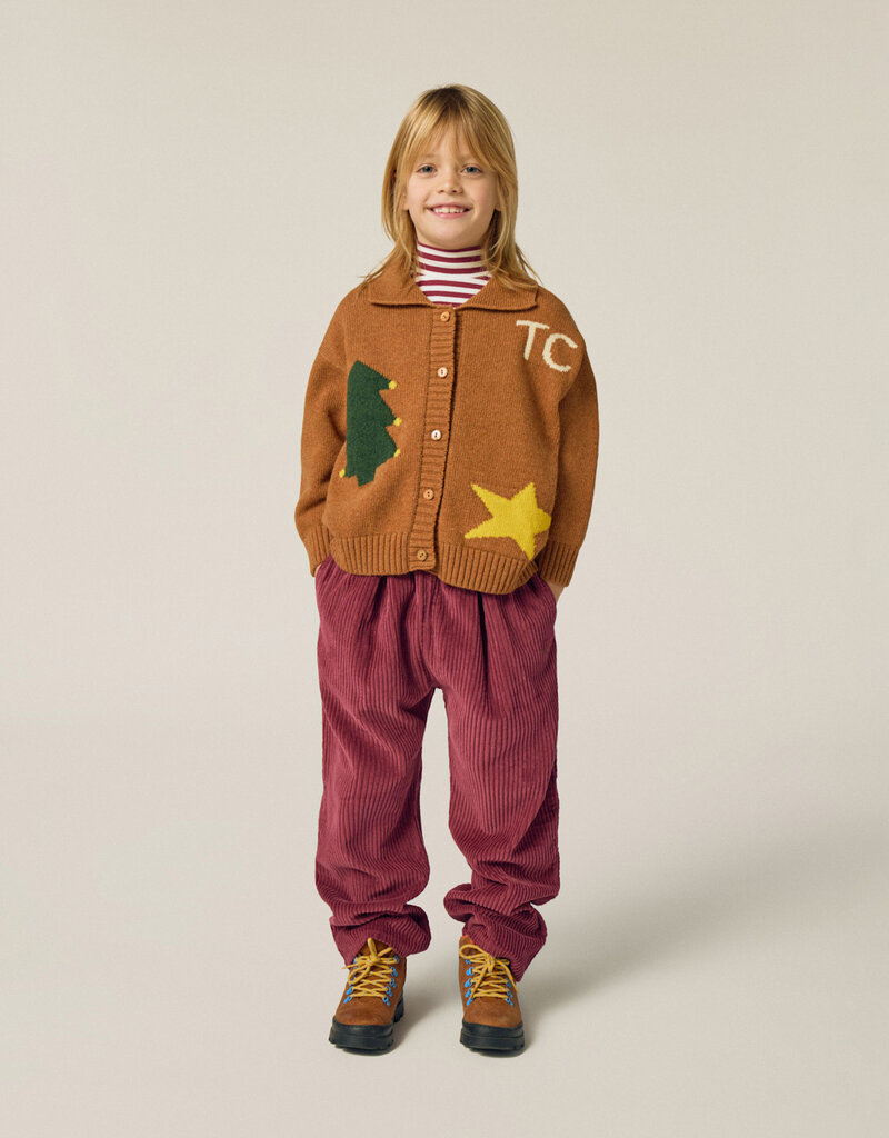 The Campamento Burgundy Corduroy Trousers aw26