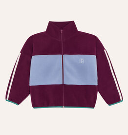 The Campamento Burgundy Polar Sweatshirt aw26