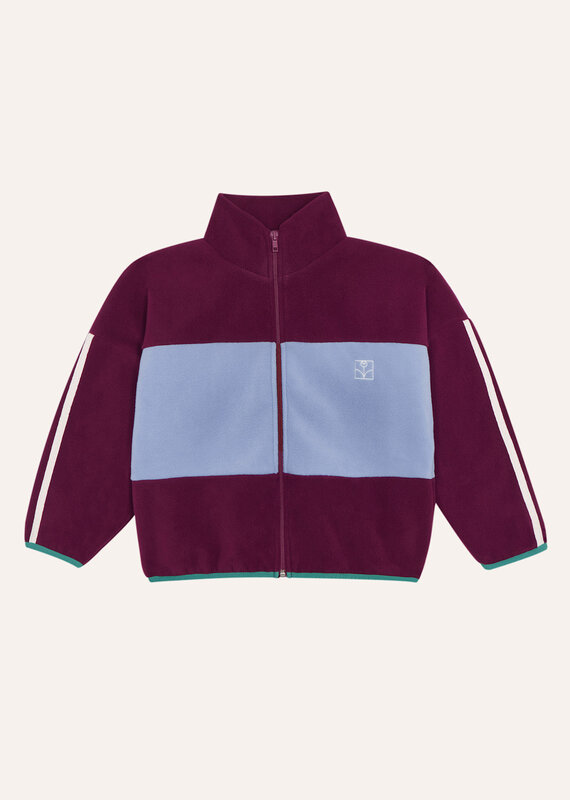 The Campamento Burgundy Polar Sweatshirt aw26
