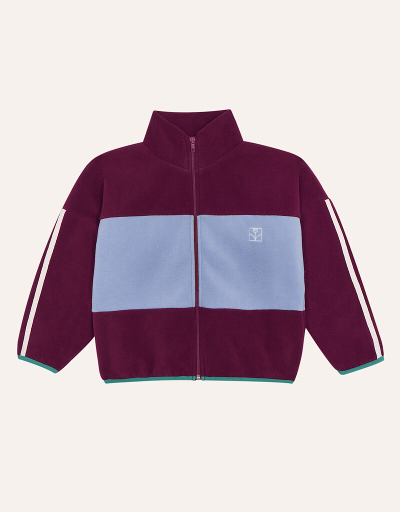 The Campamento Burgundy Polar Sweatshirt aw26