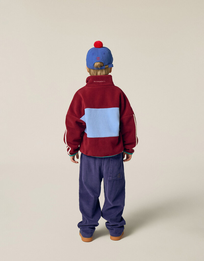The Campamento Burgundy Polar Sweatshirt aw26