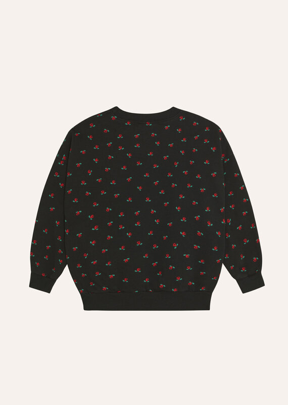 The Campamento Flowers Grey Sweatshirt aw26