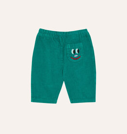 The Campamento Green Corduroy Baby Trousers aw26