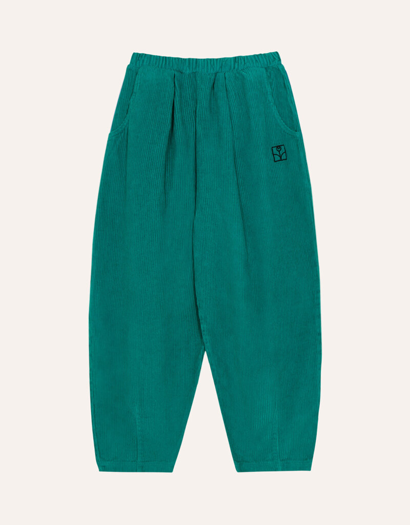 The Campamento Green Corduroy Trousers aw26