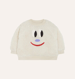 The Campamento Smiling Face Baby Sweatshirt aw26