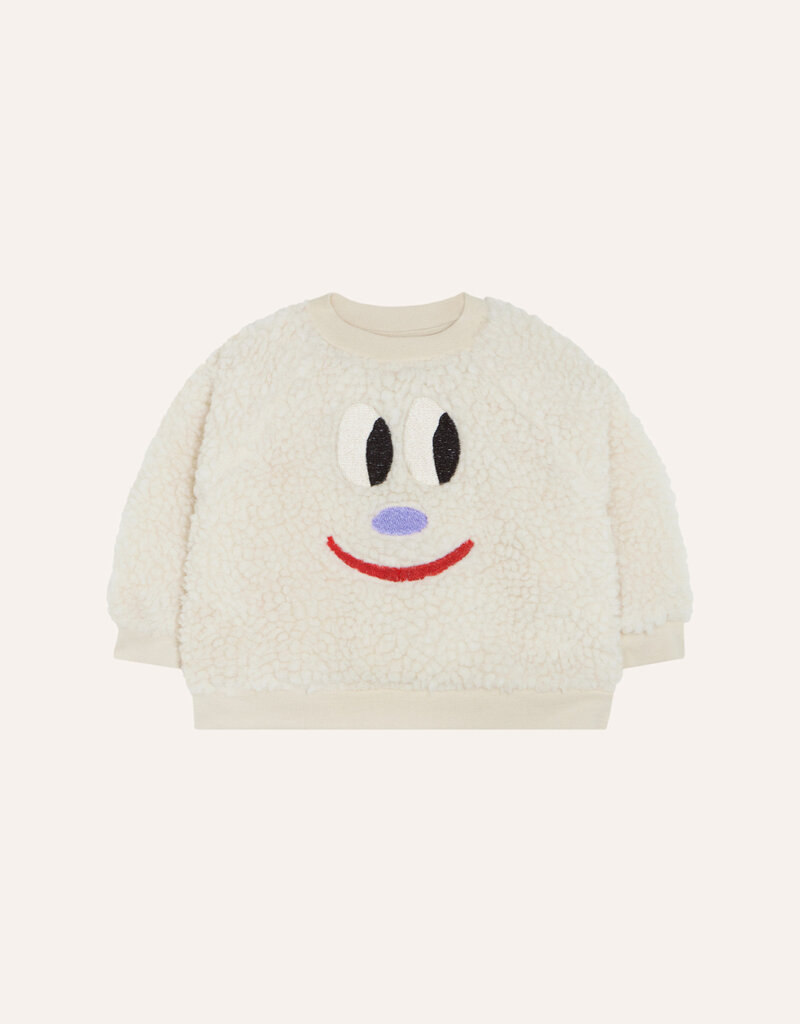 The Campamento Smiling Face Baby Sweatshirt aw26