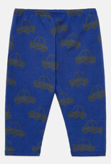 Weekend House Kids Cars all over baby  fleeced leggings Blue aw26