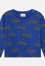 Weekend House Kids Cars all over baby t-shirt Blue aw26