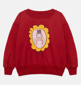 Weekend House Kids City mayor sweatshirt Granate aw26
