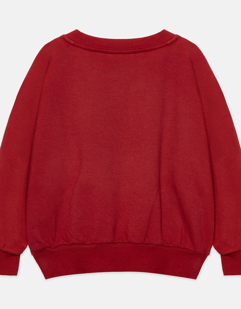 Weekend House Kids City mayor sweatshirt Granate aw26