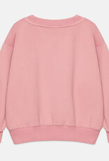 Weekend House Kids Messy hair sweatshirt Pink aw26
