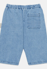 Weekend House Kids Pom pom dog baby denim pants Blue aw26