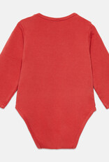 Weekend House Kids Pom pom dog body Red aw26