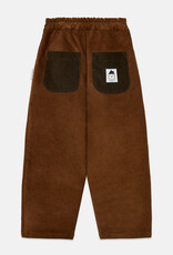 Weekend House Kids Pom pom dog corduroy pants Brown aw26