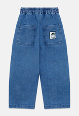 Weekend House Kids Pom pom dog denim pants Blue aw26