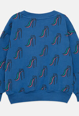 Weekend House Kids Slides all over sweatshirt Dark blue aw26