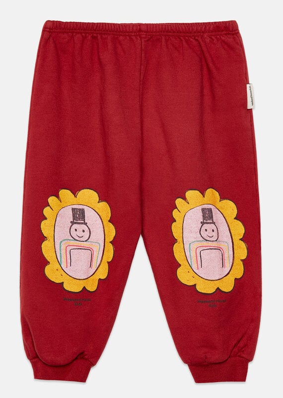 Weekend House Kids The mayor baby sweatpants Granate aw26