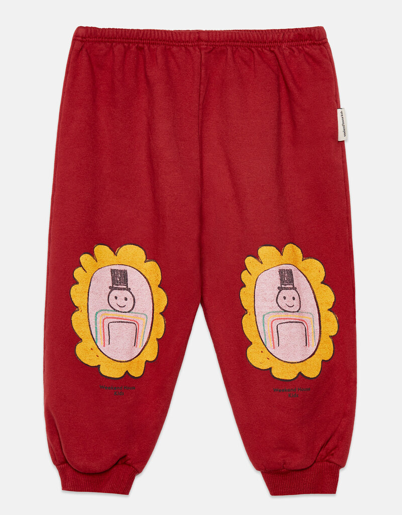 Weekend House Kids The mayor baby sweatpants Granate aw26
