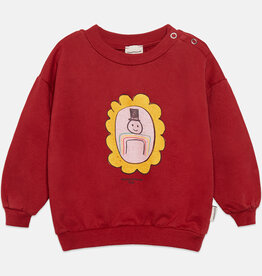 Weekend House Kids The mayor baby sweatshirt Granate aw26