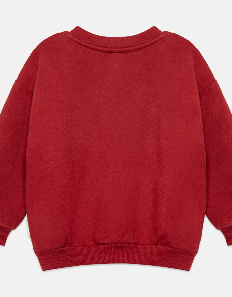 Weekend House Kids The mayor baby sweatshirt Granate aw26